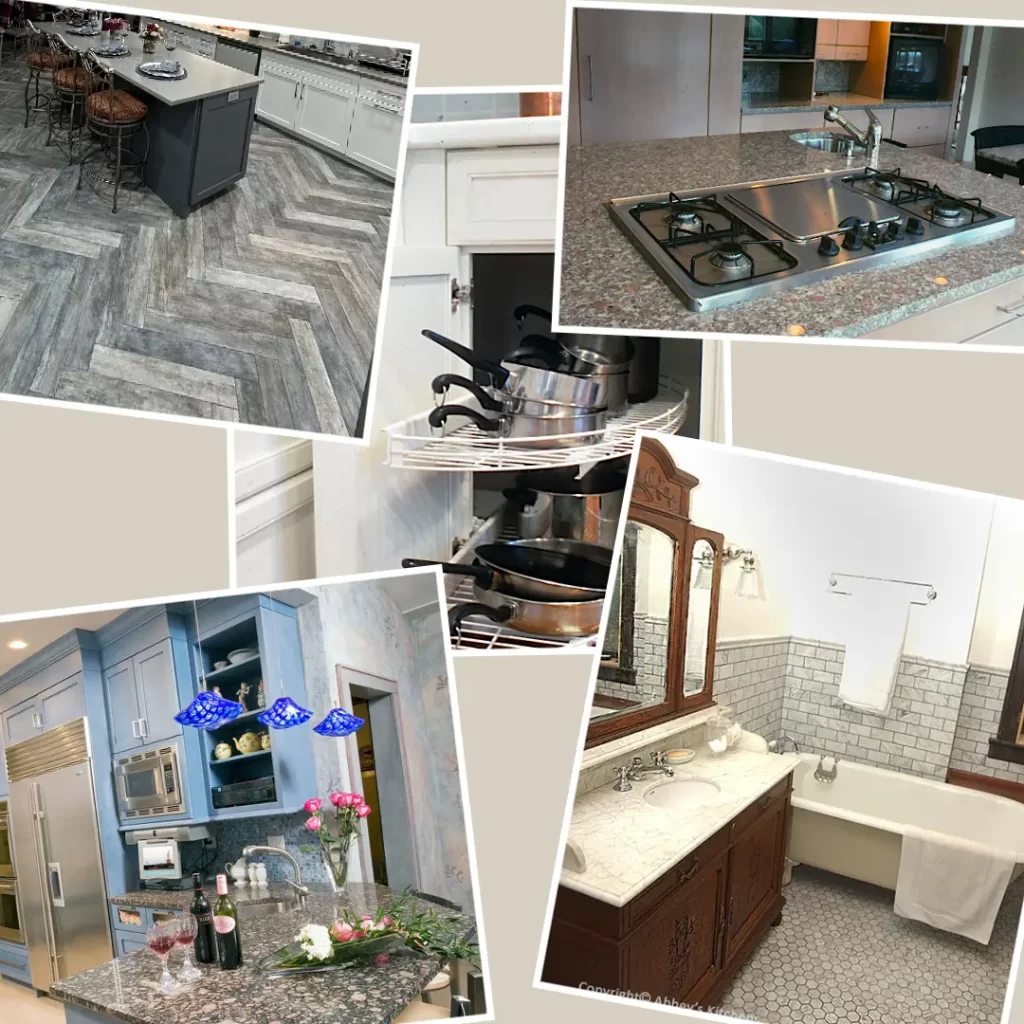 Live life in rooms you love, a collection of rooms redesigned by Abbeys Kitchens and Bathrooms