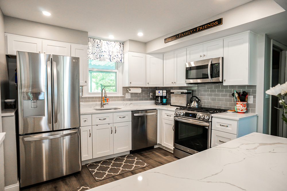 Incorporating Smart Technology into a Kitchen.